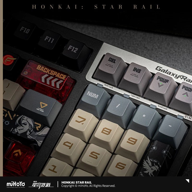 Thumbnail: Honkai: Star Rail Boothill Themed Keyboard