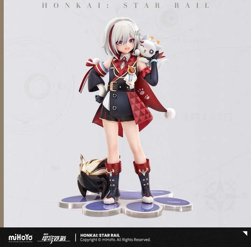 Thumbnail: Honkai: Star Rail Official Topaz & Numby Figure