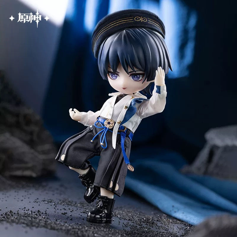 Genshin Impact Wanderer Action Figure Alternate Outfit and Face Set
