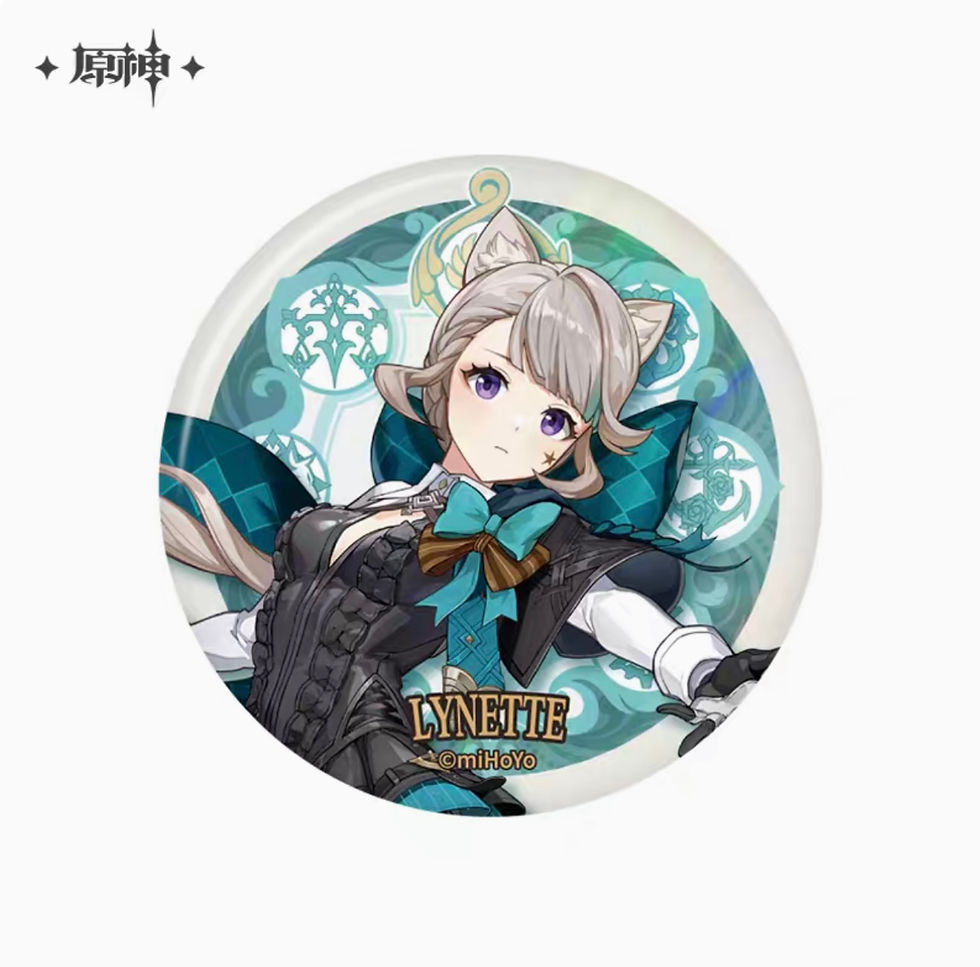 Thumbnail: Fontaine Characters Round Pin