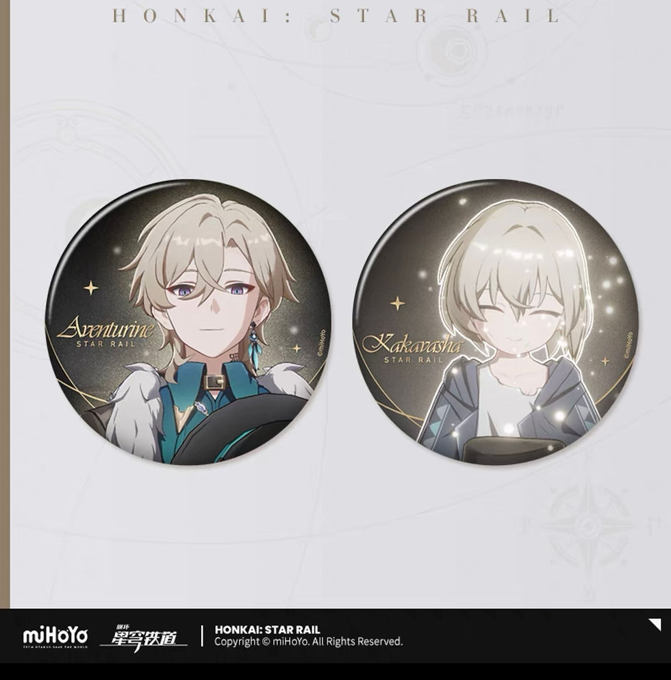 Thumbnail: Honkai: Star Rail Round Pins Set