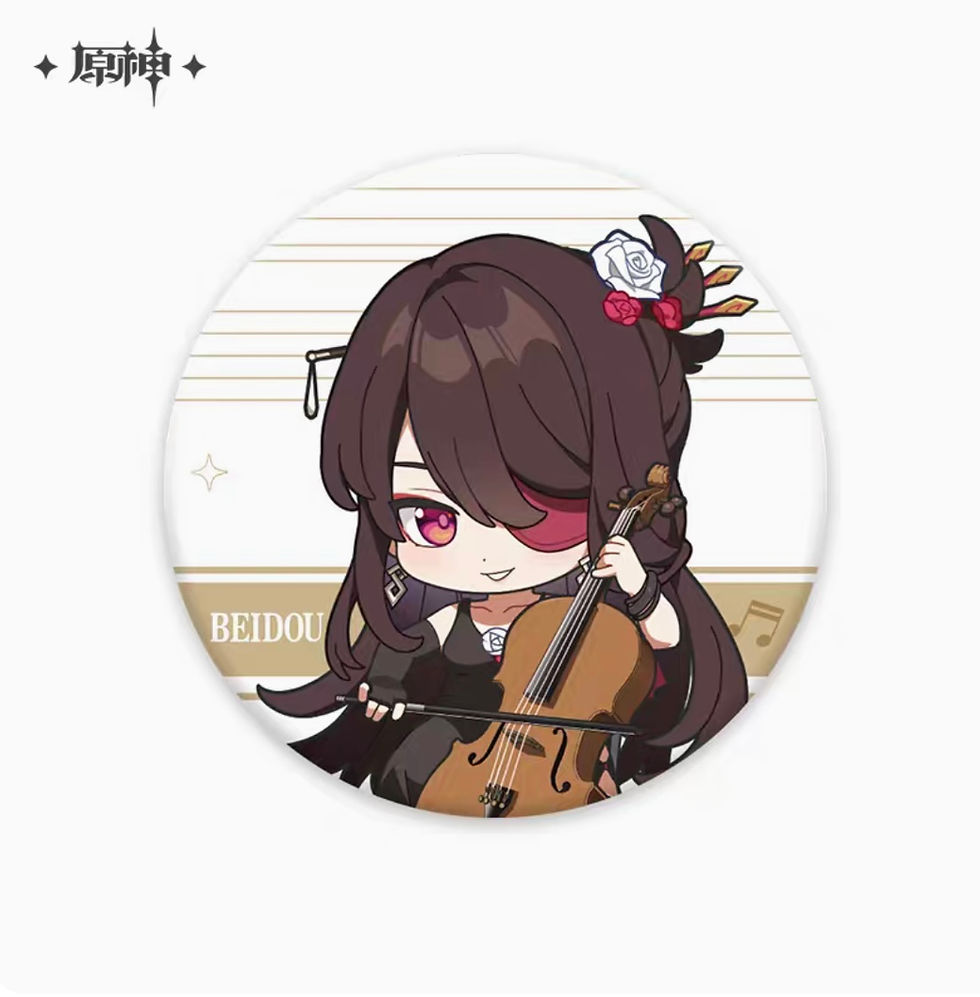 Thumbnail: Genshin Concert Cute Round Pin
