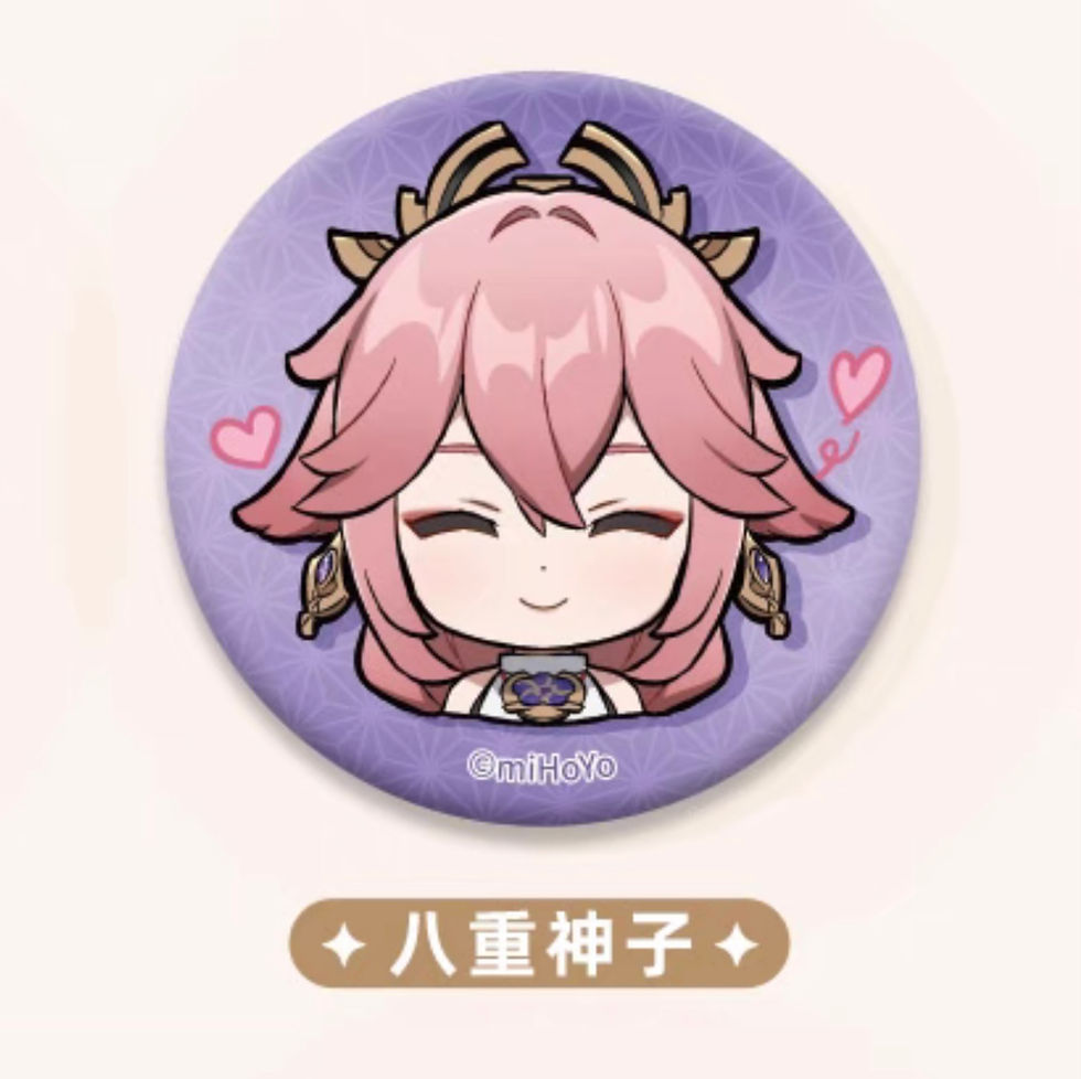 Thumbnail: 【Set B】Genshin Impact Characters Cute Pin