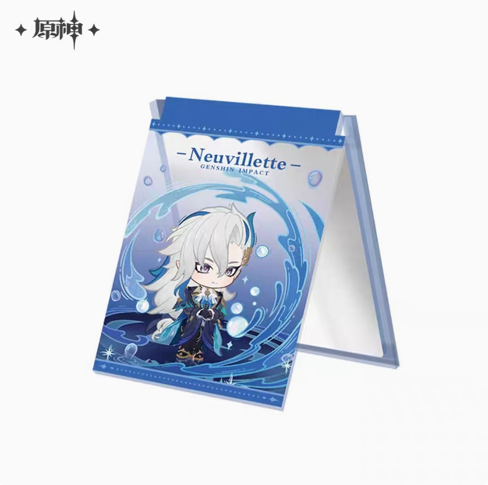 Thumbnail: 【Set A】Genshin Impact Acrylic Foldable Mirror