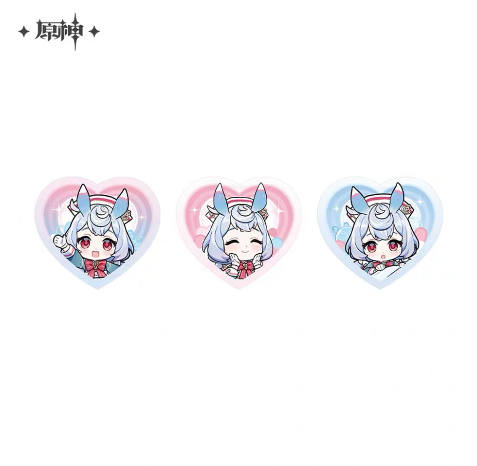 Thumbnail: Genshin Impact Sigewinne Notebook/Acrylic Clips Set