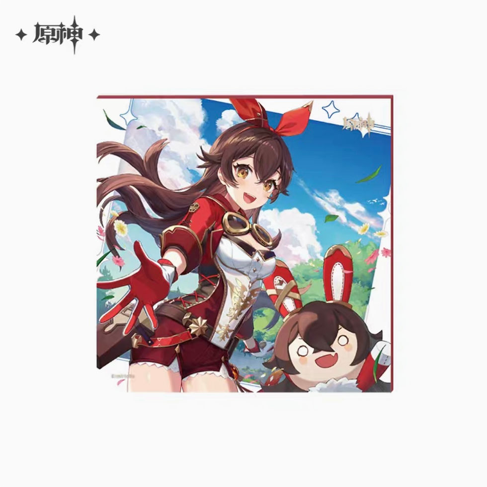 Thumbnail: 【Set A】Genshin Impact Character Birthday Themed Paper Stand