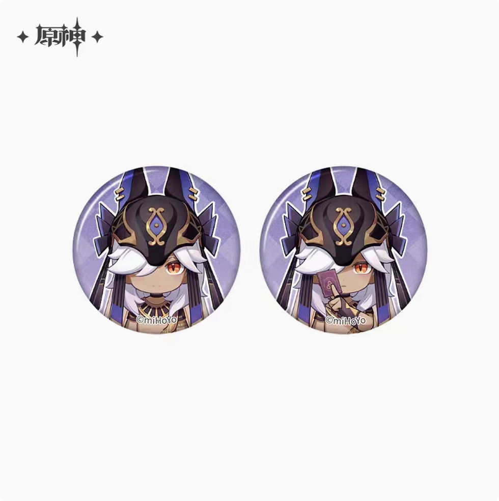 Thumbnail: Genshin Impact Mini Round Pin Set