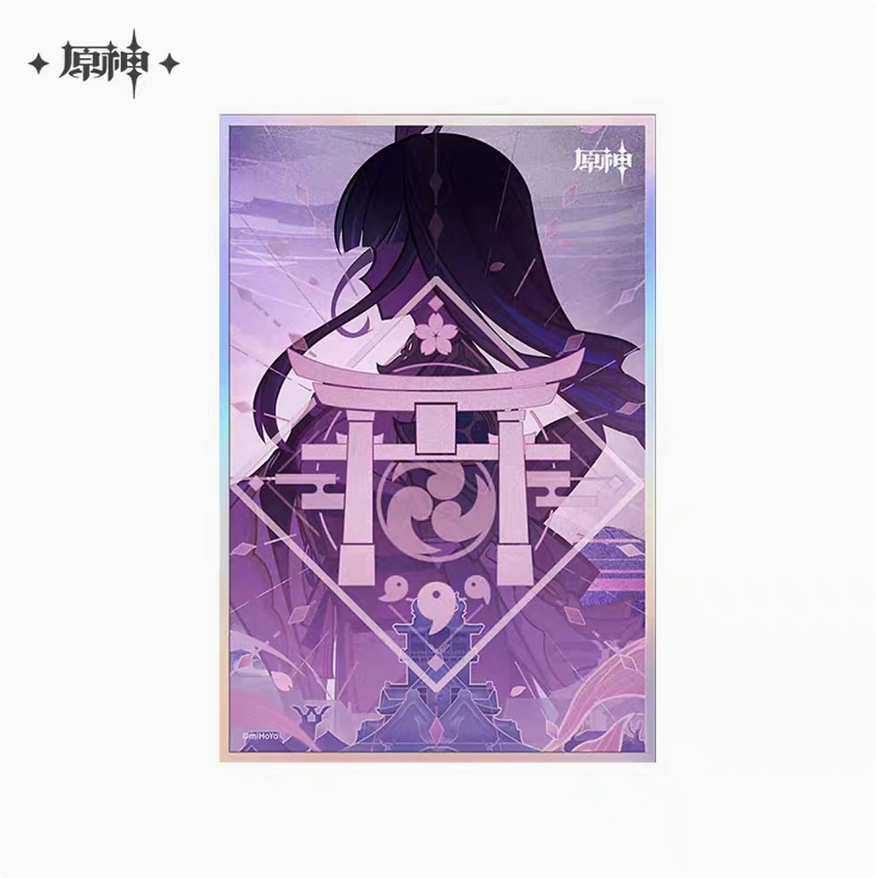 Thumbnail: 【Set B】Genshin Impact Glittering Paper Stand