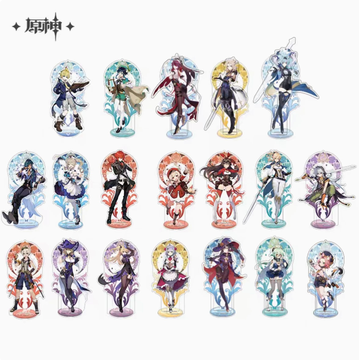 【Set A】 Mondstadt Characters Stand