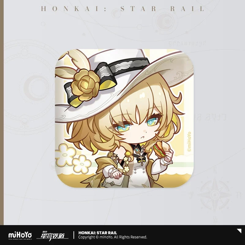 Thumbnail: Honkai: Star Rail Square Pin
