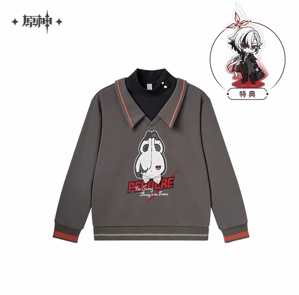 Thumbnail: Genshin Impact Arlecchino Themed Hoodie