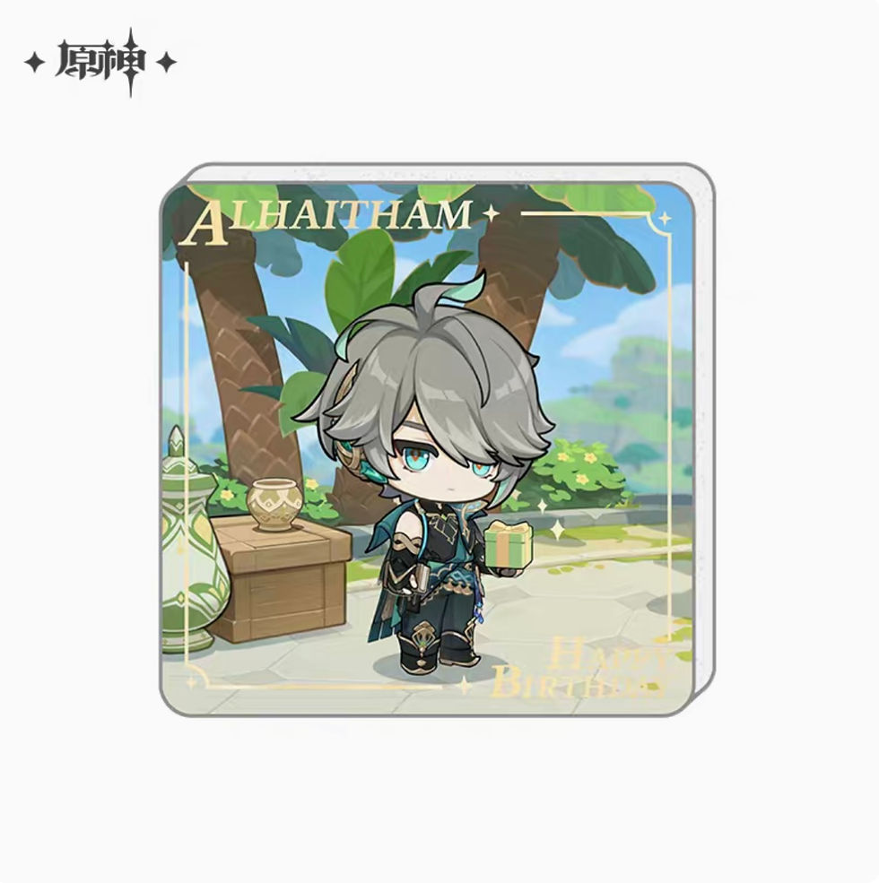 Thumbnail: 【Set A】Genshin Impact Character Birthday Acrylic Refrigerator Magnet