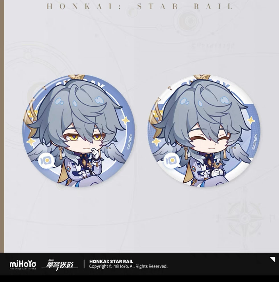 Thumbnail: Honkai: Star Rail Round Pins Set