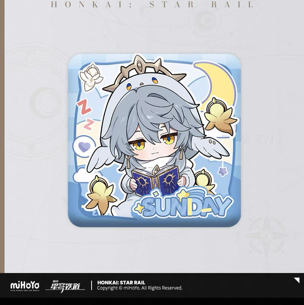 Thumbnail: Honkai: Star Rail Square Pin