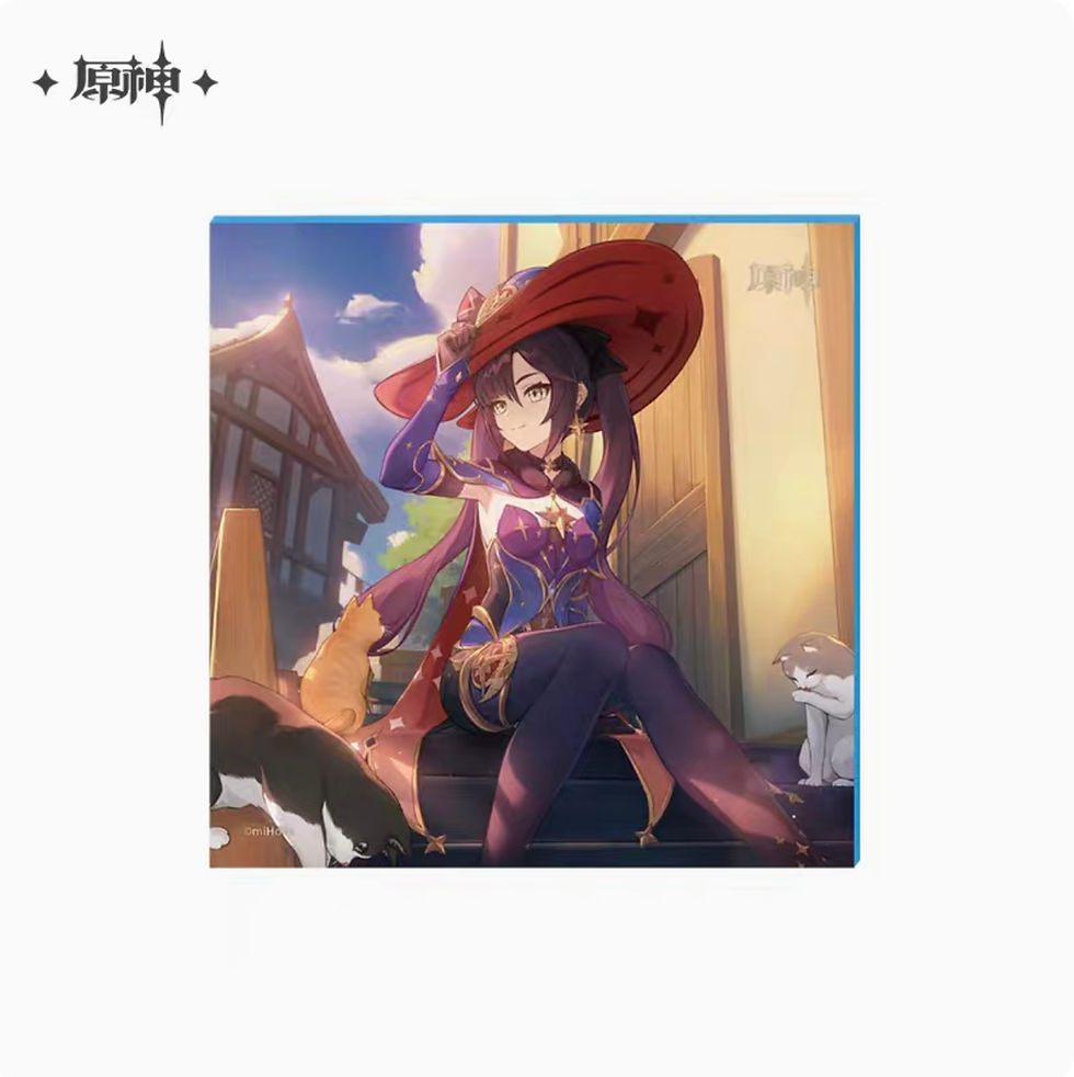 Thumbnail: 【Set A】Genshin Impact Character Birthday Themed Paper Stand