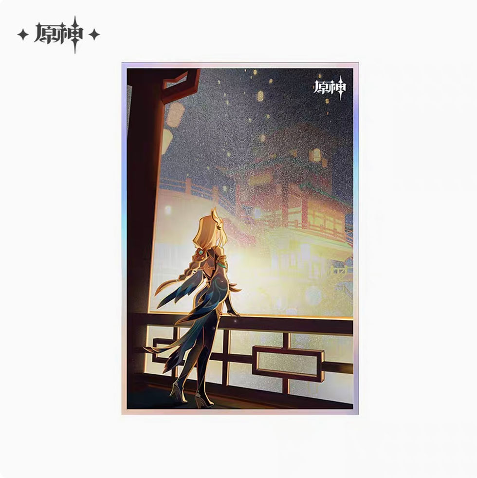 Thumbnail: 【Set A】Genshin Impact Glittering Paper Stand