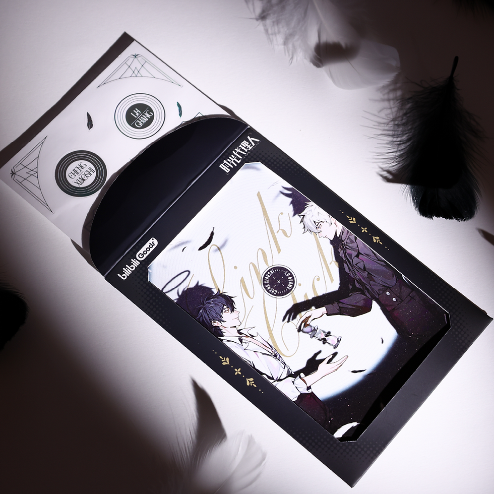 Thumbnail: Laser Postcard and Sticker Set