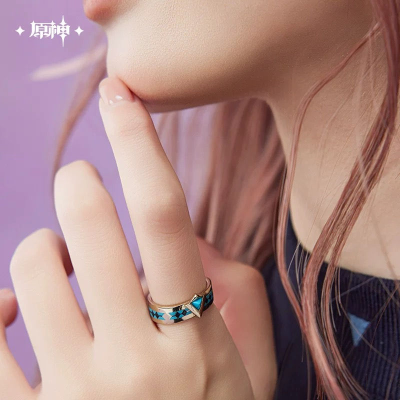 Thumbnail: Genshin Impact Citlali Themed Turquoise Ring
