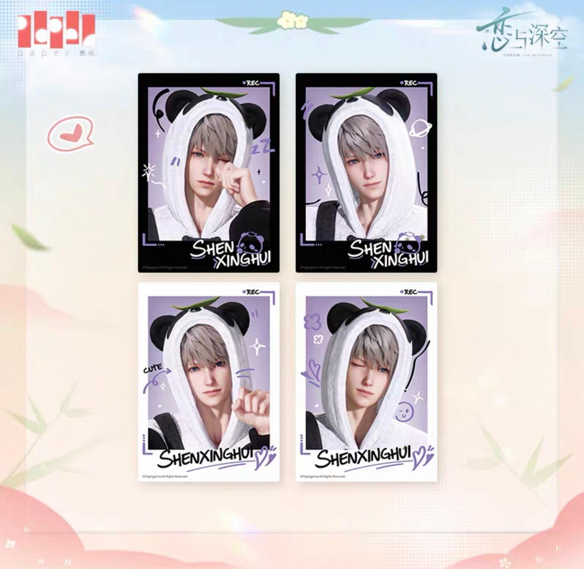 Official Xavier Polaroid Cards Set