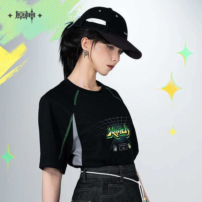 Thumbnail: Genshin Impact Kinich Themed T-Shirt