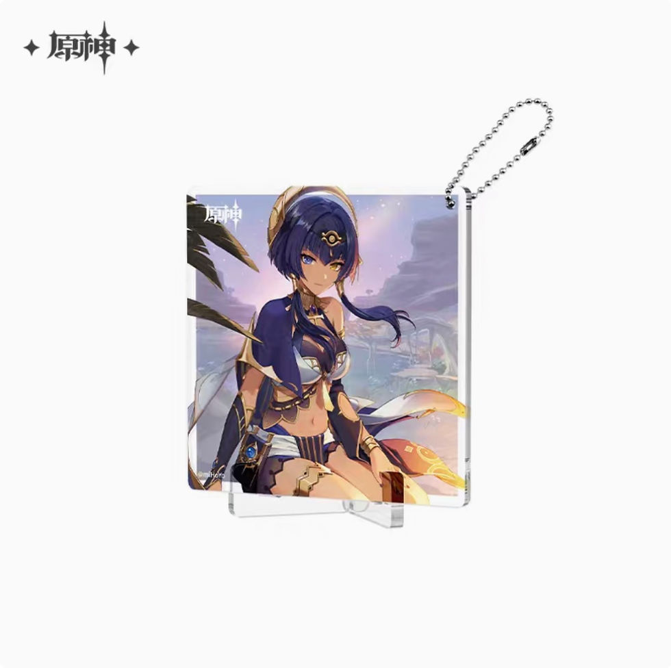 Thumbnail: 【Set A】Genshin Impact Character Birthday Themed Acrylic Display/Keychain/Coaster