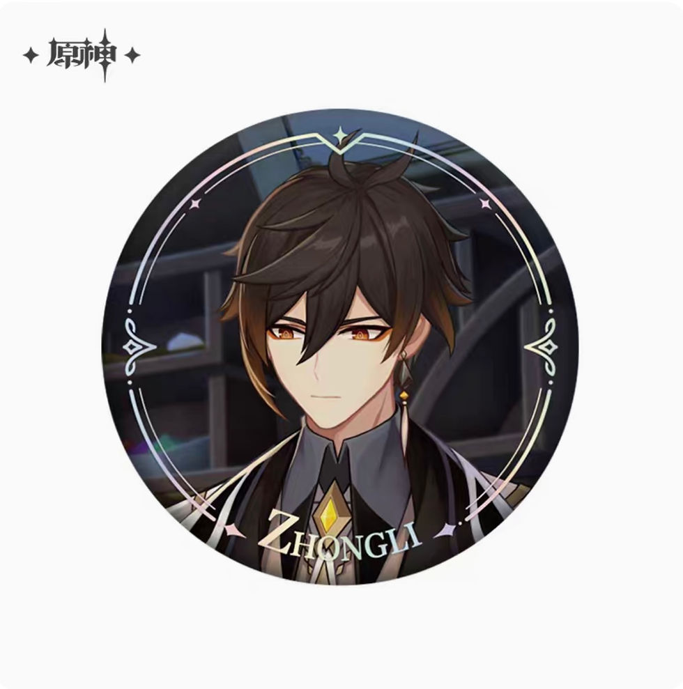 Thumbnail: 【Set A】Genshin Impact Characters PV Series Round Pin