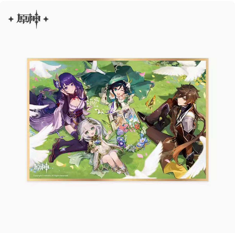 Thumbnail: 【Set A】 Genshin Impact Paper Stand