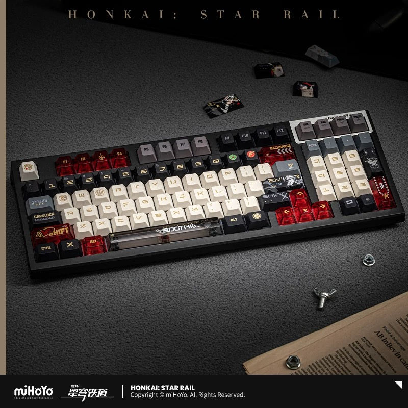 Thumbnail: Honkai: Star Rail Boothill Themed Keyboard