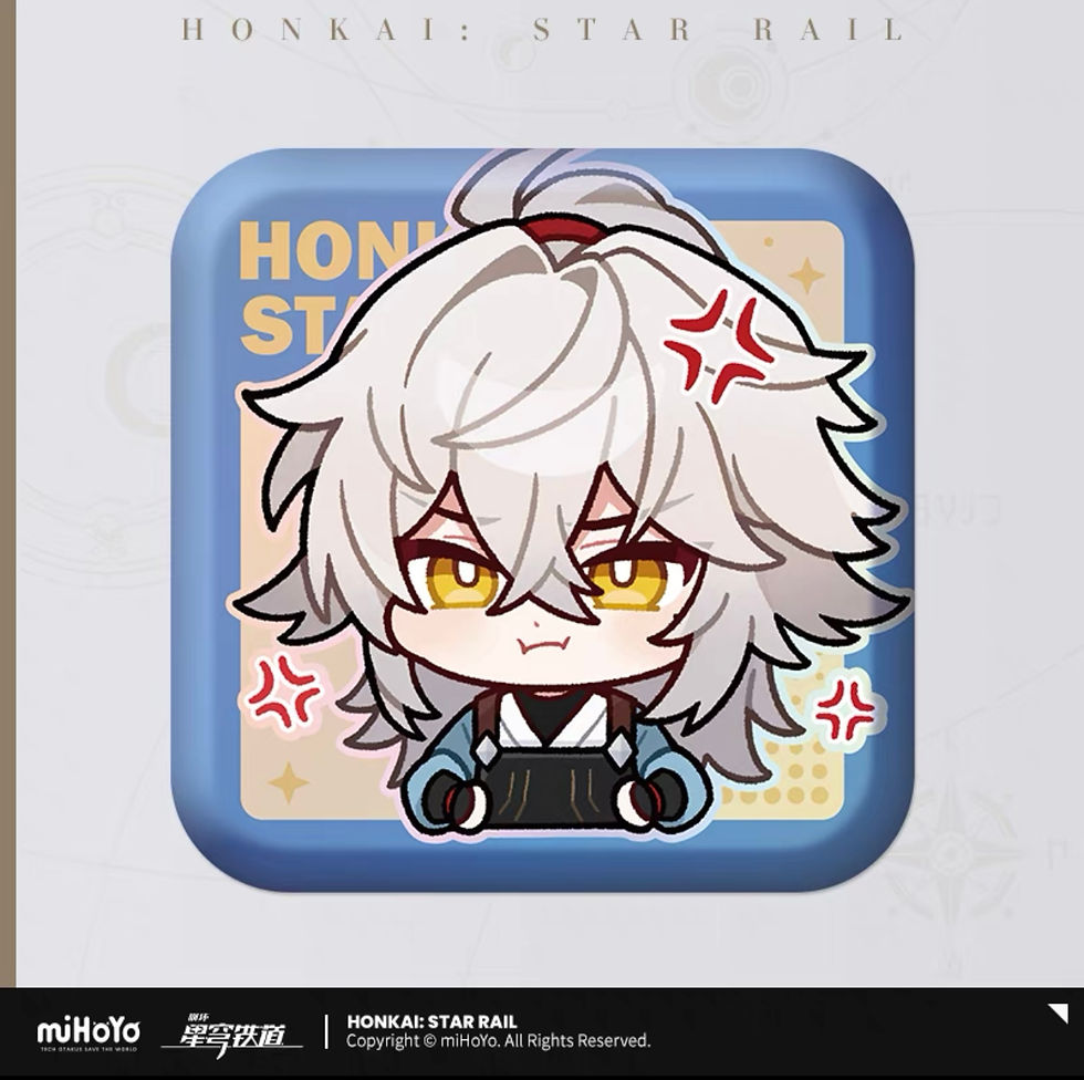 Thumbnail: Honkai: Star Rail Square Pin