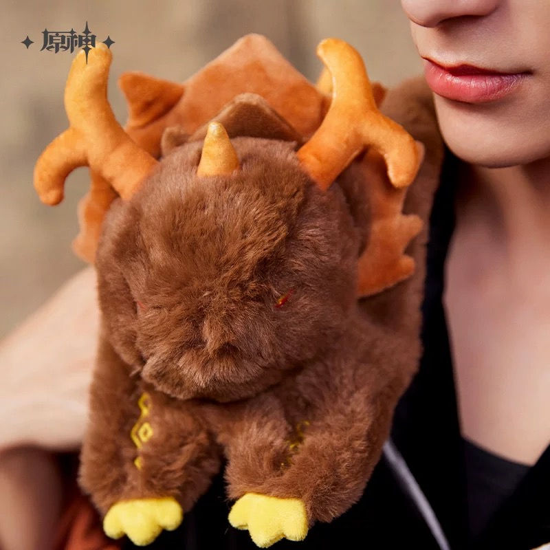 Thumbnail: Genshin Impact Zhongli Themed Plushie Scarf