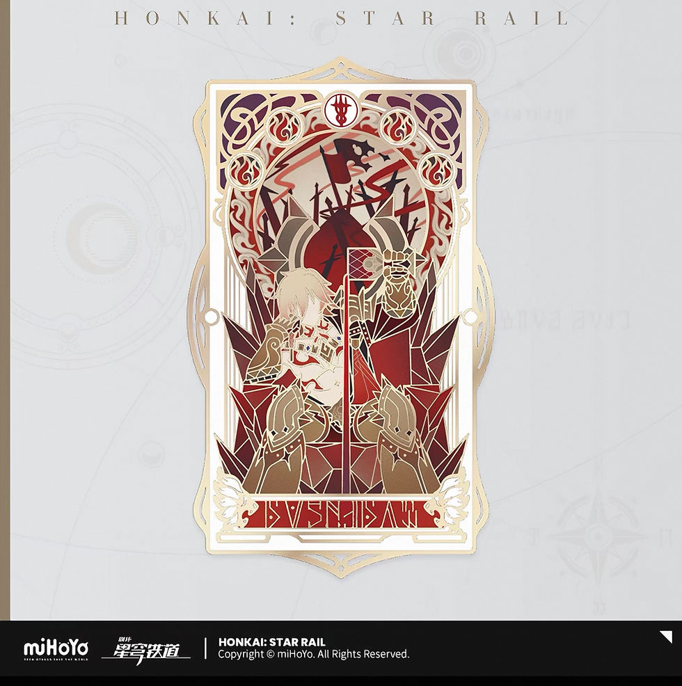 Thumbnail: 【Set A】Honkai: Star Rail Metal Bookmark