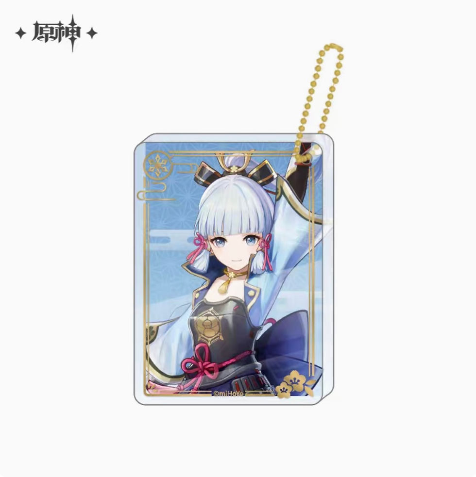 Thumbnail: 【Set C】Genshin Impact Thick Acrylic Keychain