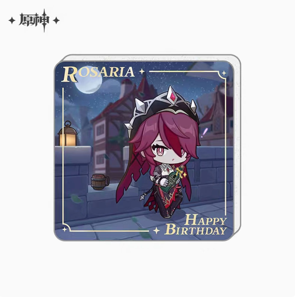 Thumbnail: 【Set A】Genshin Impact Character Birthday Acrylic Refrigerator Magnet