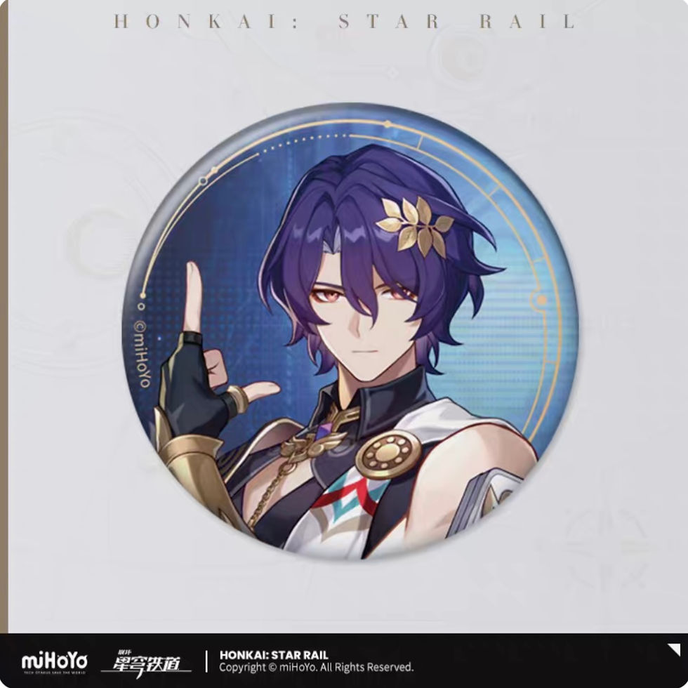 Thumbnail: Honkai: Star Rail Light-Reflecting Round Pin