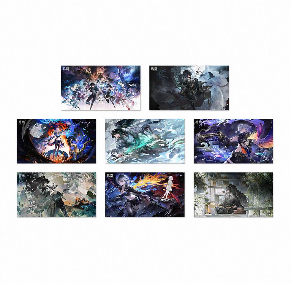 Thumbnail: Wuthering Waves Postcards Set A