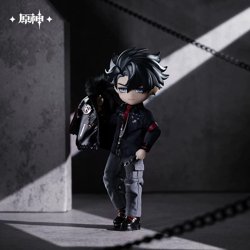 Thumbnail: Genshin Impact Wriothesley Action Figure Alternate Outfit and Face Set