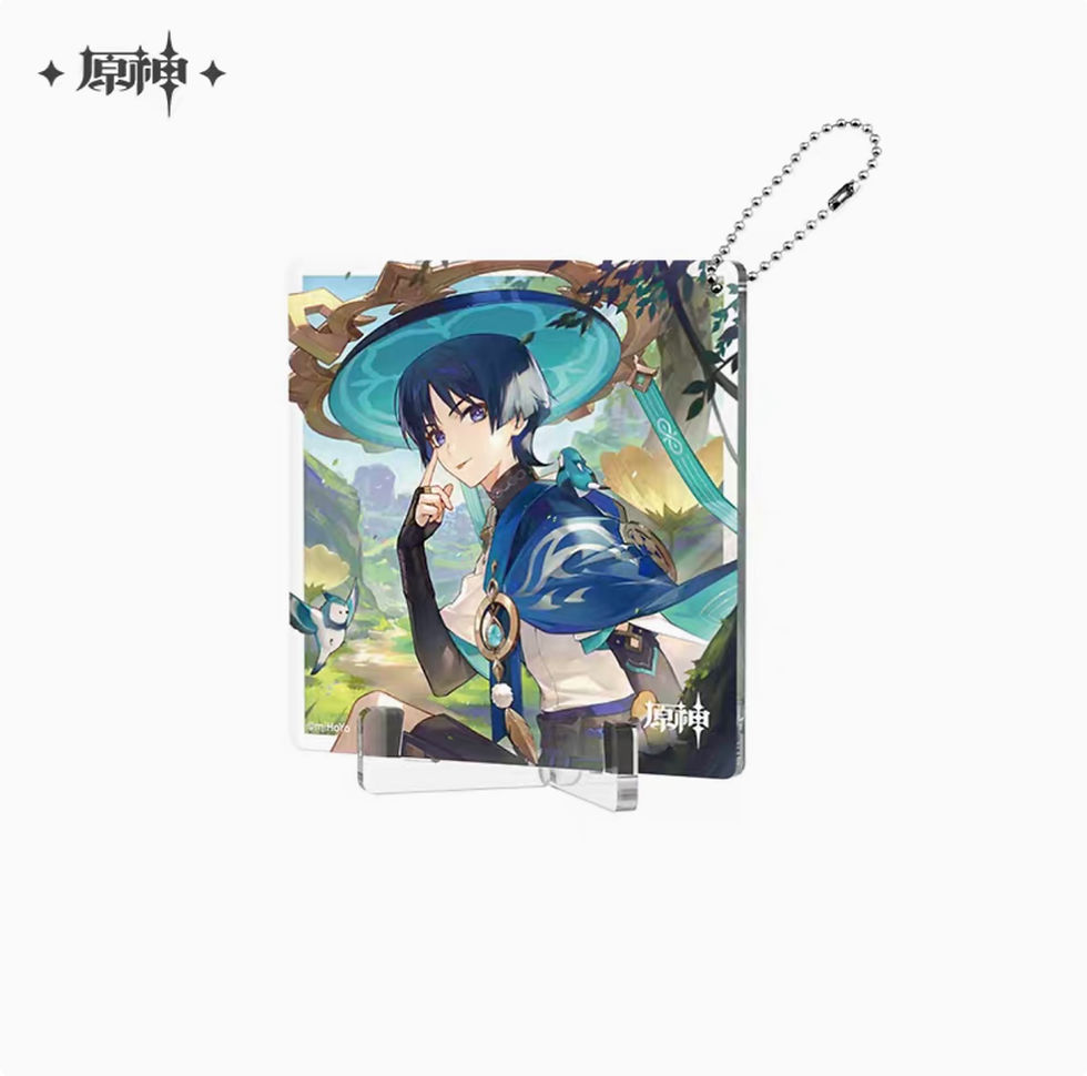 Thumbnail: Genshin Impact Characters Birthday Themed Acrylic Display/Keychain/Coaster