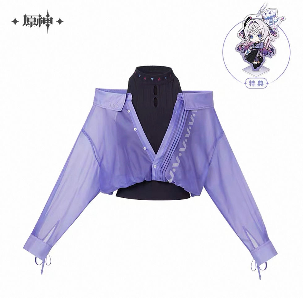Thumbnail: Genshin Impact Citlali Themed Knitted Shirt