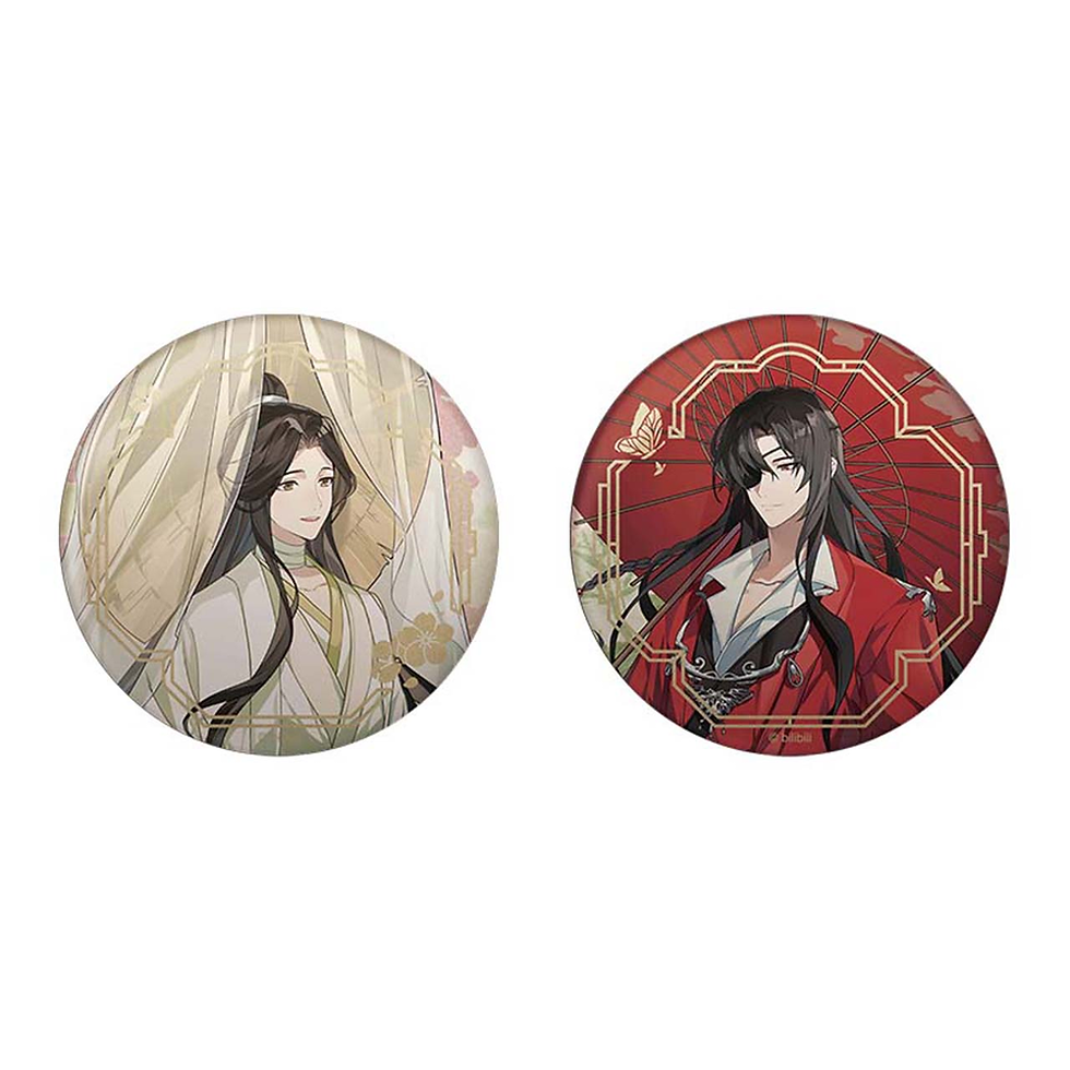 Thumbnail: Official Glittering Round Pin Blind Box