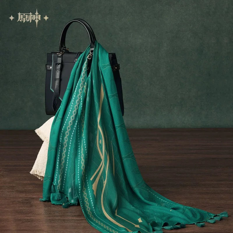 Genshin Impact Alhaitham Themed Shawl Scarf