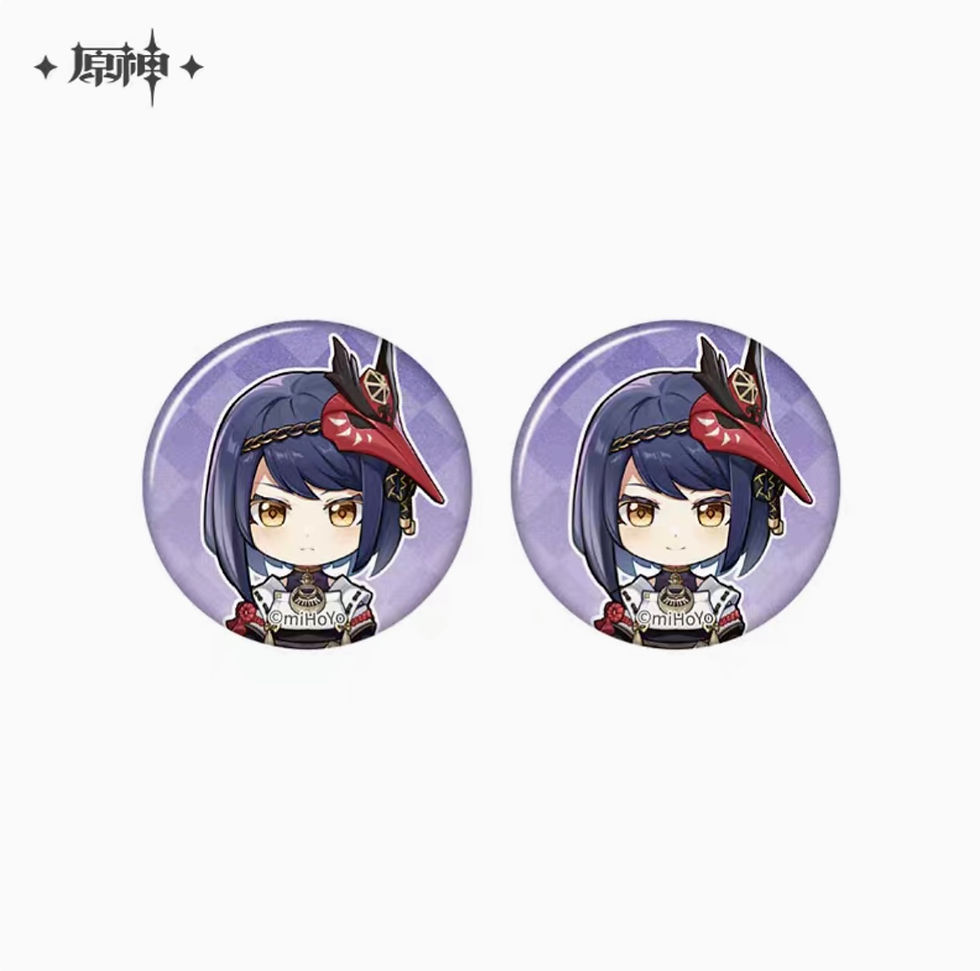 Thumbnail: Genshin Impact Mini Round Pin Set