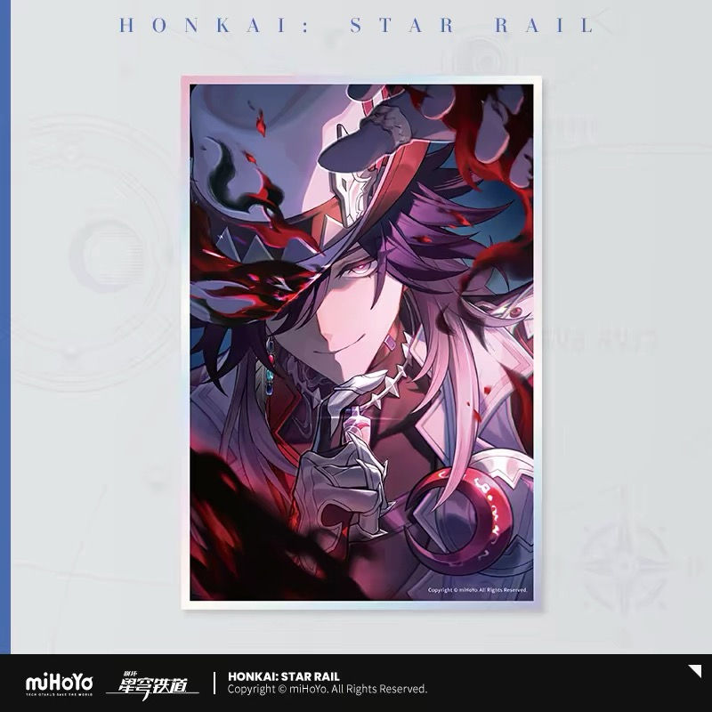Honkai: Star Rail Ashveil Acrylic Paper Stand