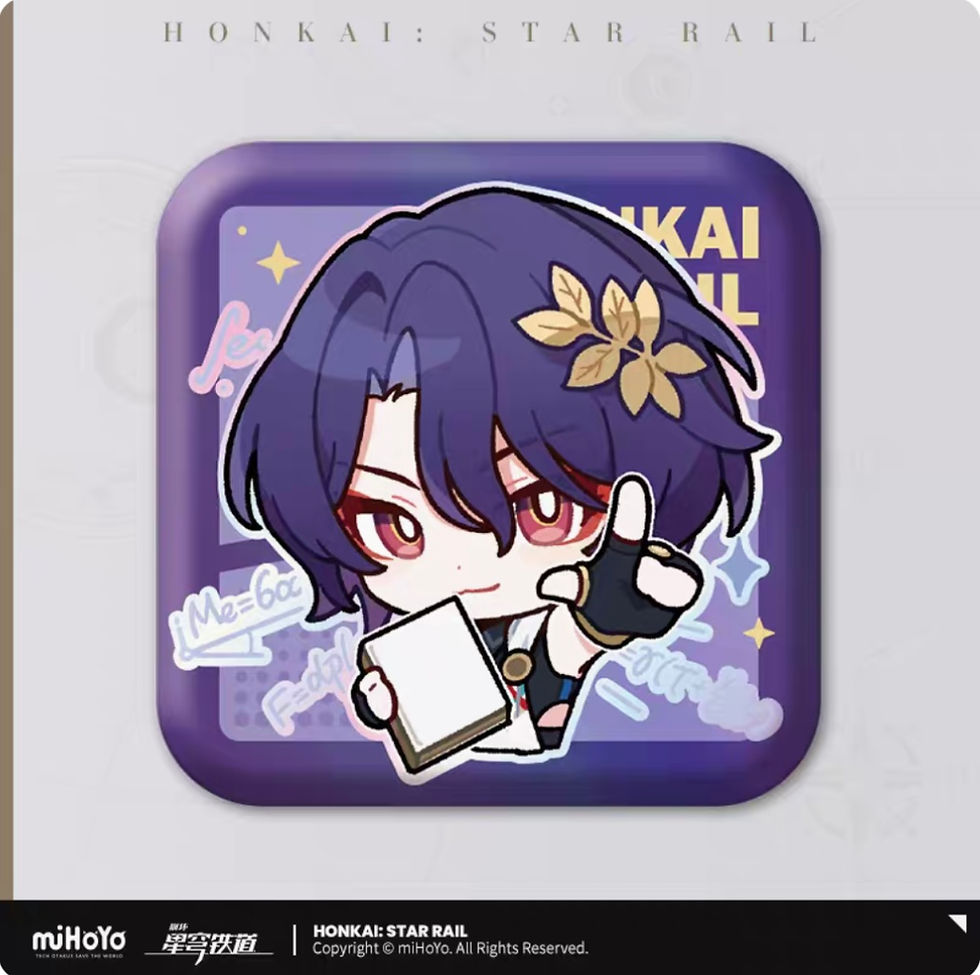 Thumbnail: Honkai: Star Rail Square Pin