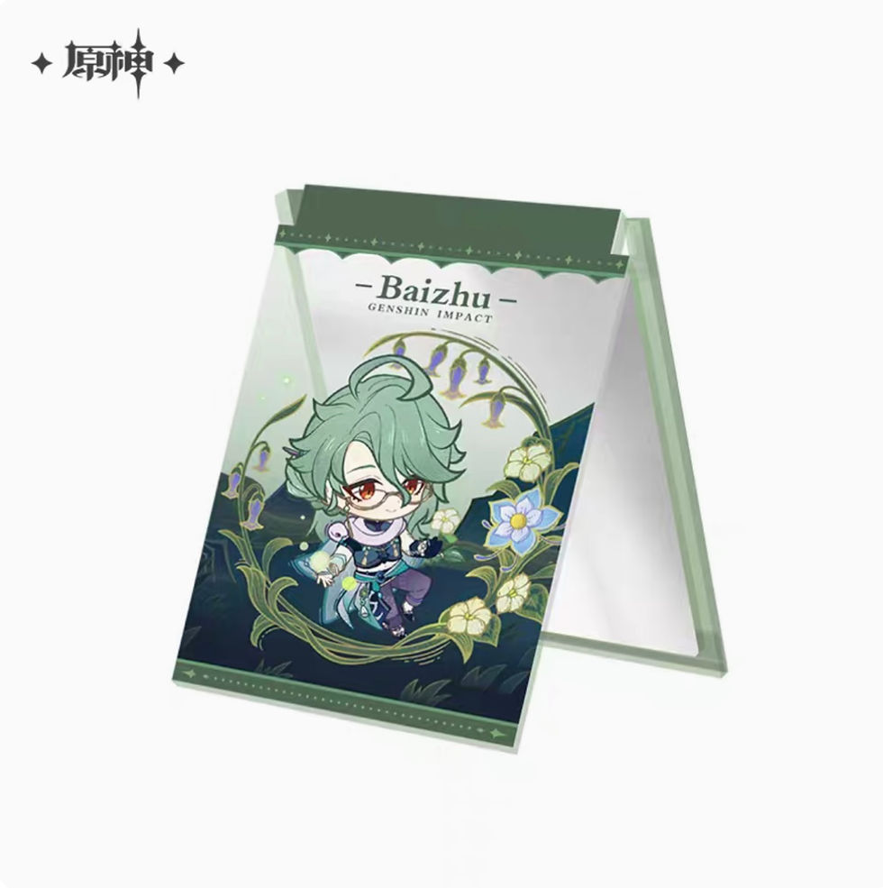 Thumbnail: 【Set B】Genshin Impact Acrylic Foldable Mirror