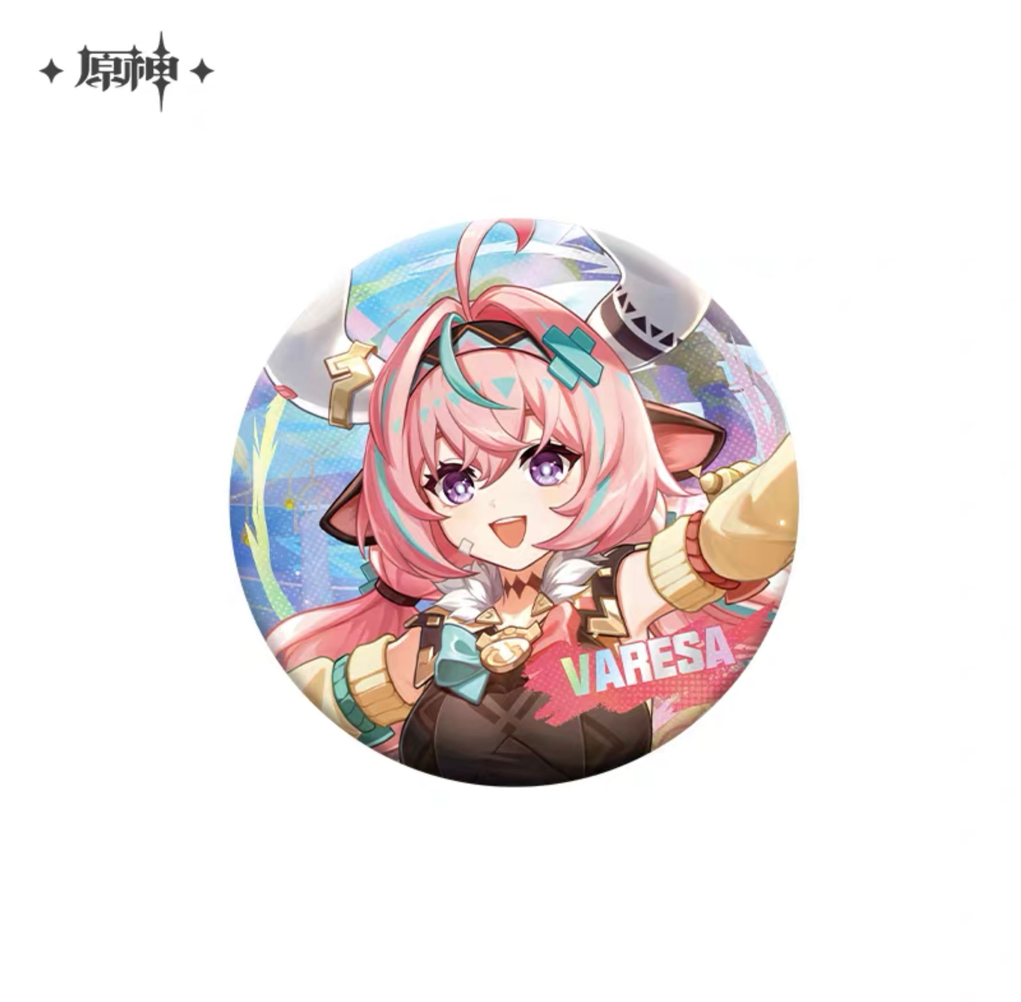 Genshin Impact Varesa Round Pin