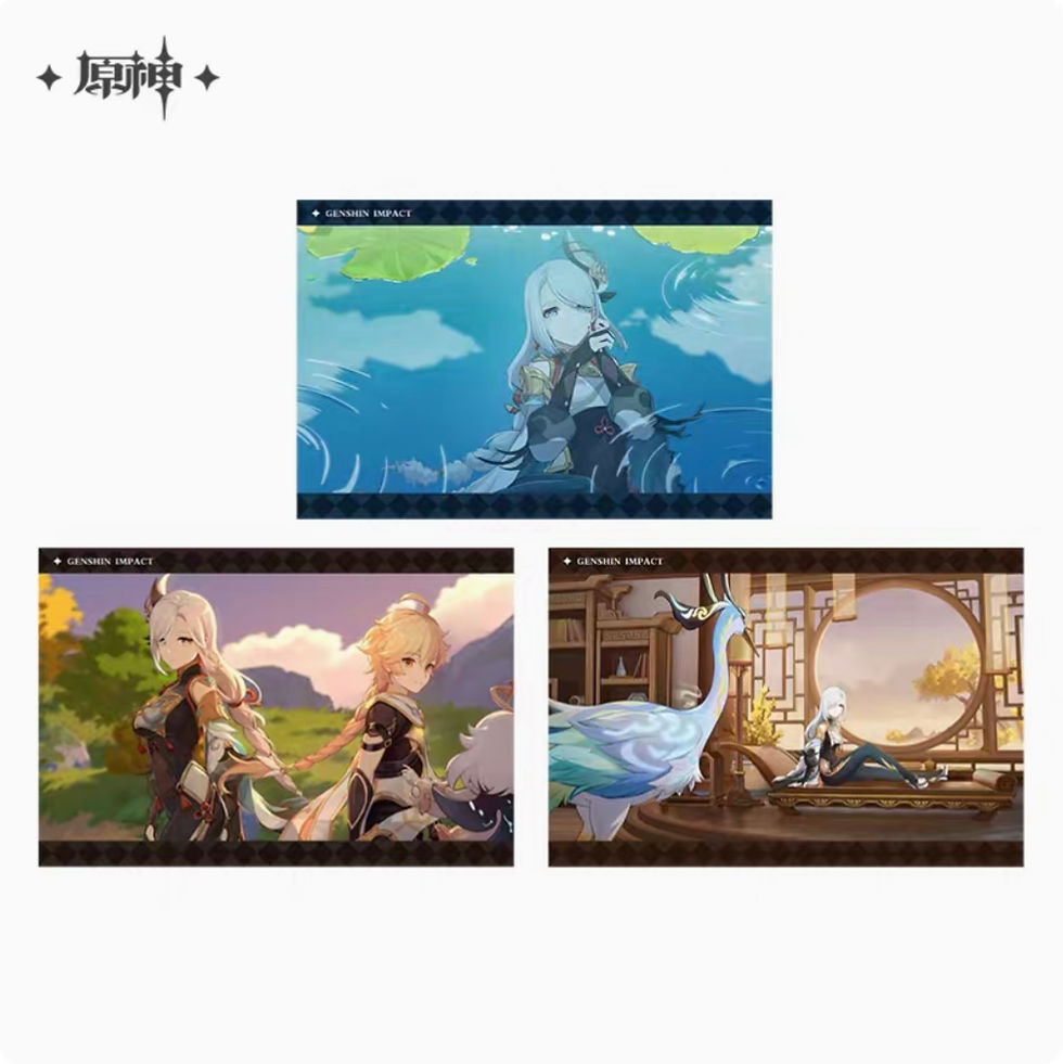 Thumbnail: 【Set B】Genshin Impact Characters PV Series Photo Cards