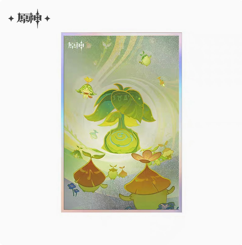 Thumbnail: 【Set B】Genshin Impact Glittering Paper Stand