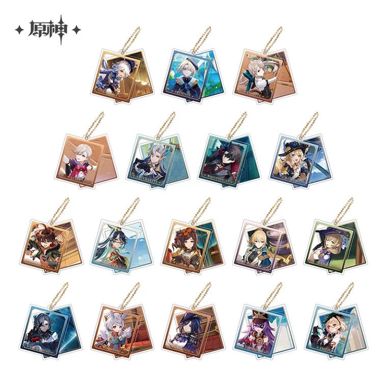【Set A】Genshin Impact Double-Piece Acrylic Keychain