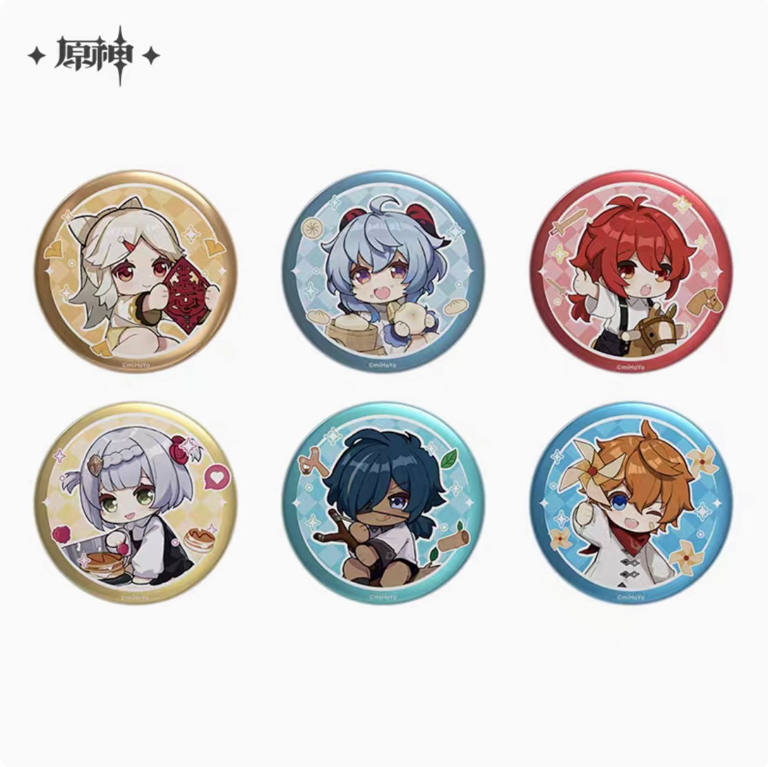 Genshin Impact Kindergarten Version Pin