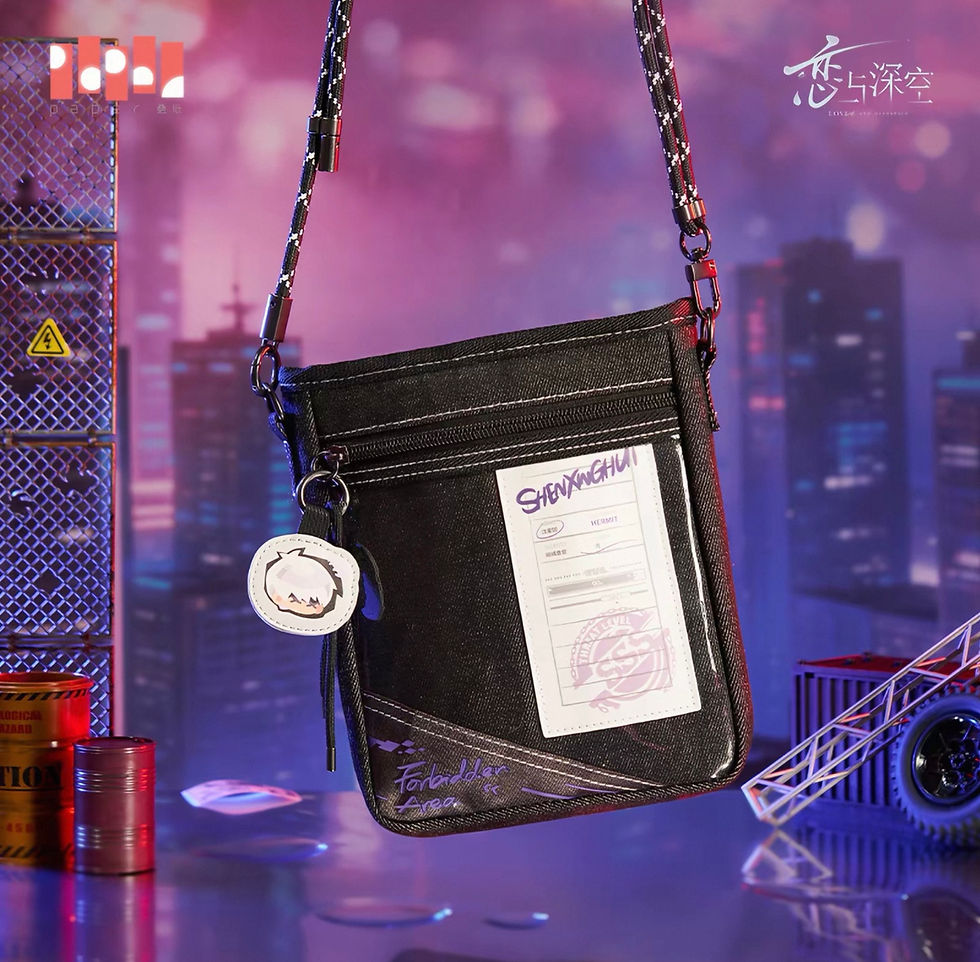 Thumbnail: Official Denim Crossbody Bag